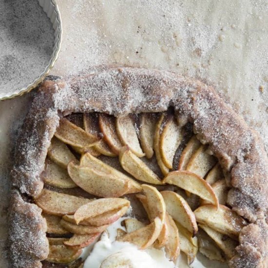 Easy Apple Galette