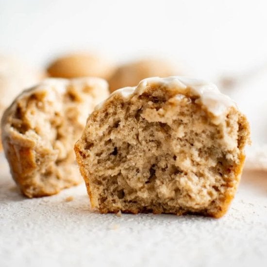 Maple Brown Sugar Banana Muffins