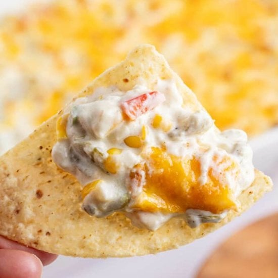 Cheesy Green Chile Dip