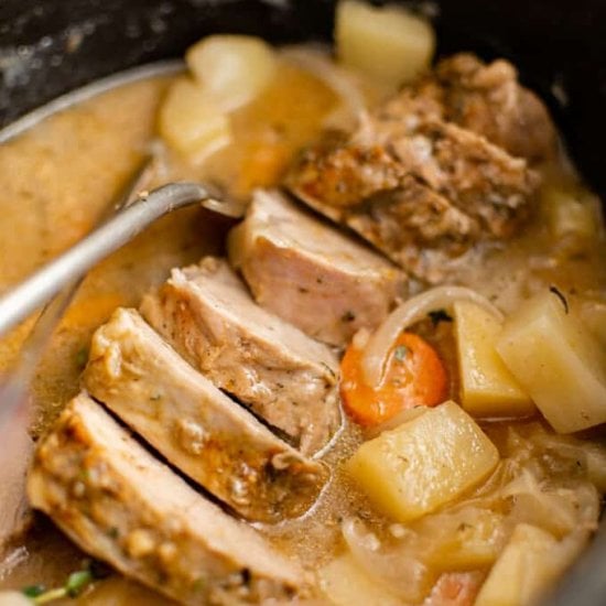 Crockpot Pork Tenderloin