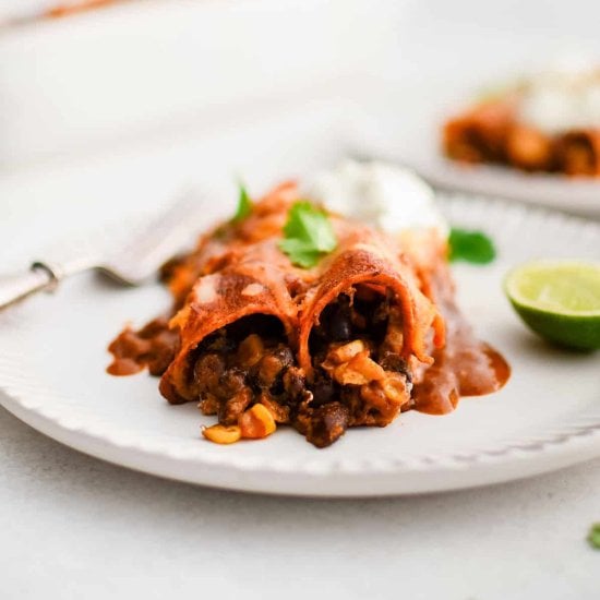 Black Bean Enchiladas