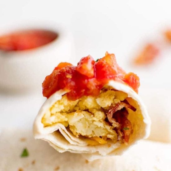 Make Ahead Breakfast Burritos