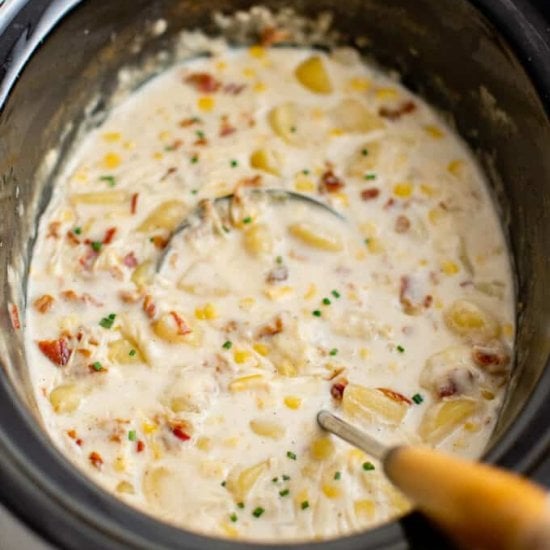 Crockpot Corn Chowder