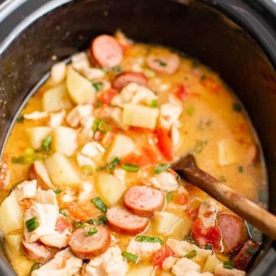 Slow Cooker Cajun Chicken