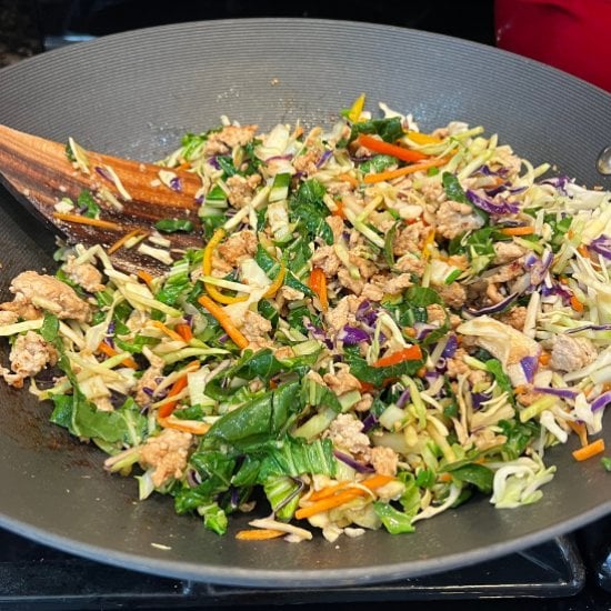 Chicken Egg Roll in a Bowl