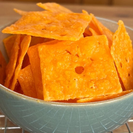 Keto Cheez-It Style Cheese Crackers