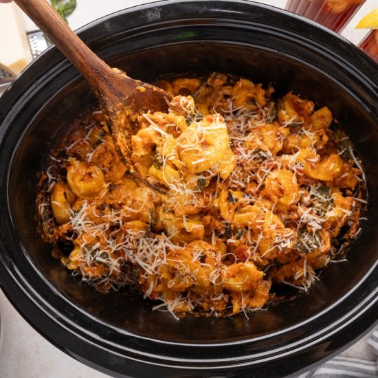 Crockpot Tortellini