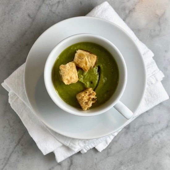 Fresh Pea Soup