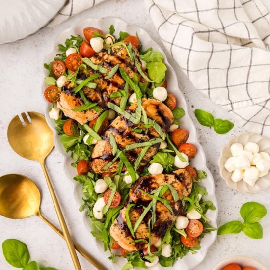 Chicken Caprese Salad