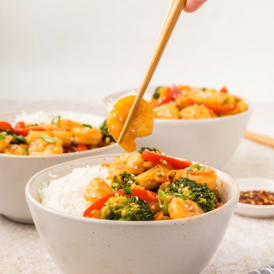 Shrimp Stir Fry