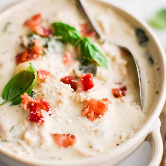 Chicken Gnocchi Soup