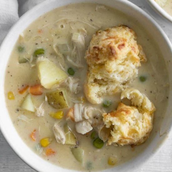 Chicken Pot Pie Soup