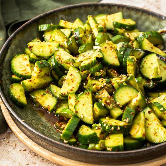 Spicy Cucumber Salad