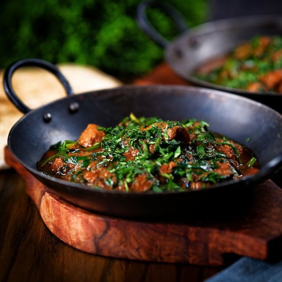 Lamb Saag or Saagwala Curry