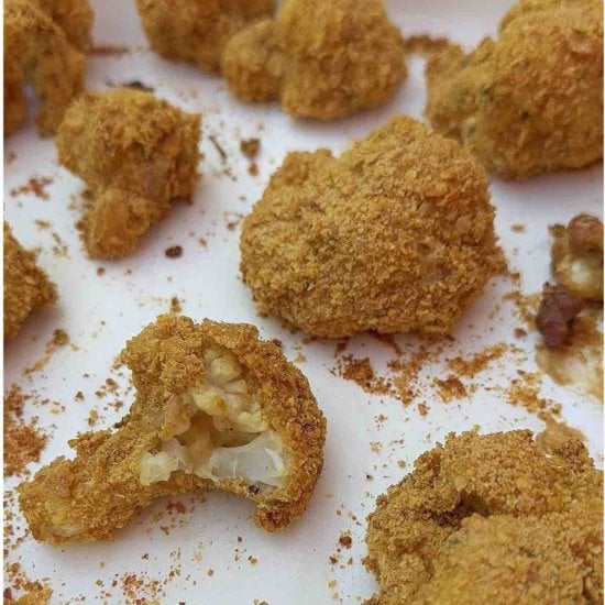 Crispy Cornflake Cauliflower Wings