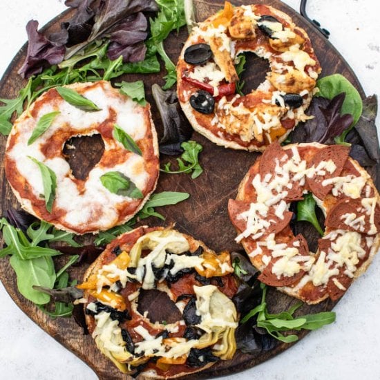 Pizza Bagels
