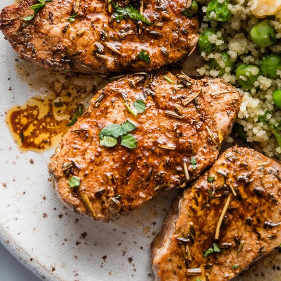 Balsamic Pork Medallions