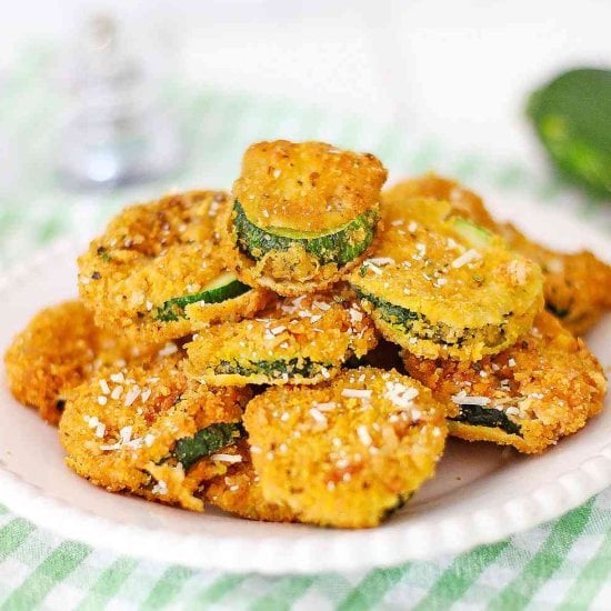 Fried Zucchini Slices