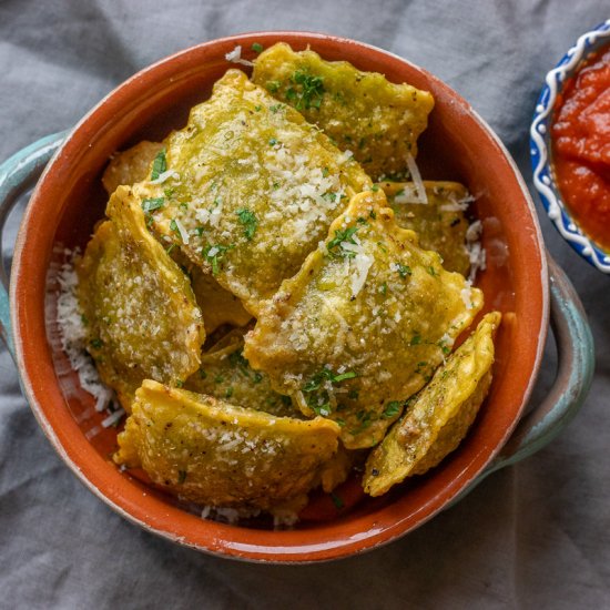 Crispy Air Fryer Ravioli