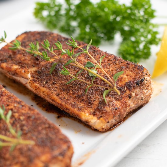 Blackened Grouper on the Grill