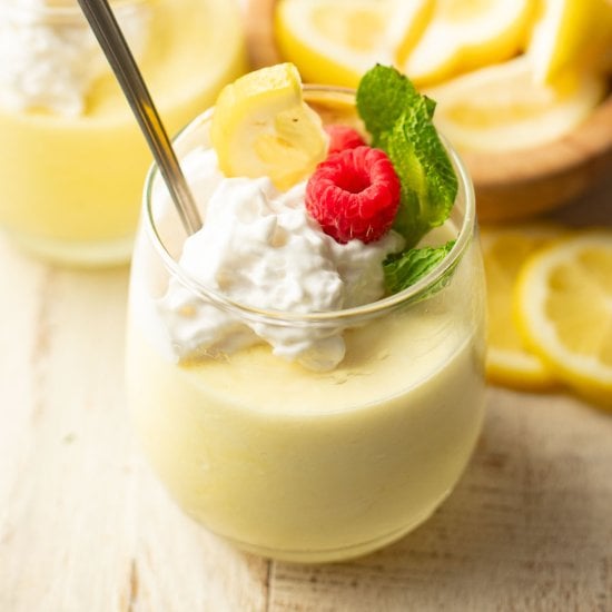 Vegan Lemon Mousse