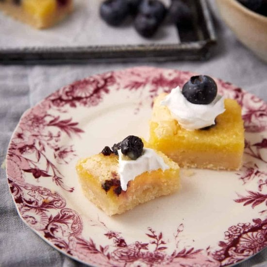 Lemon Blueberry Bars