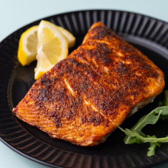 4-Ingredient Roasted Cajun Salmon