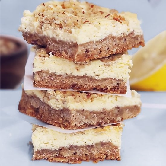 Easy Lemon Cheesecake Squares
