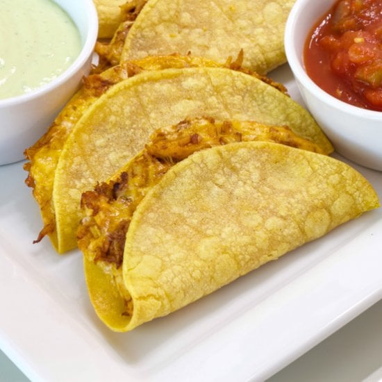 Oven Baked Chicken Tacos