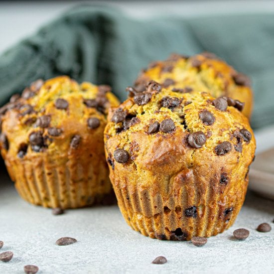 Chocolate Chip Avocado Muffins