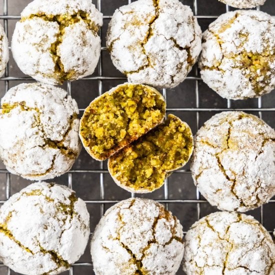 Gluten-Free Pistachio Cookies