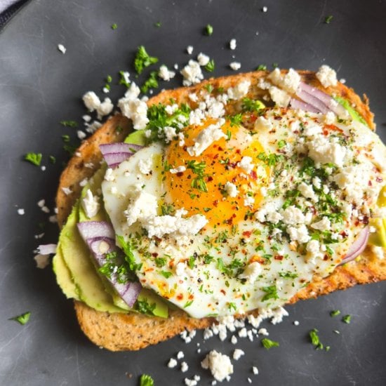 Easy Egg & Avocado Toasts