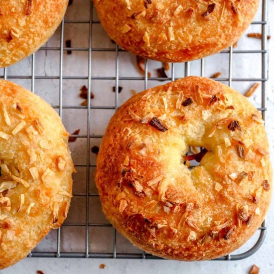 Keto Onion Bagel Recipe