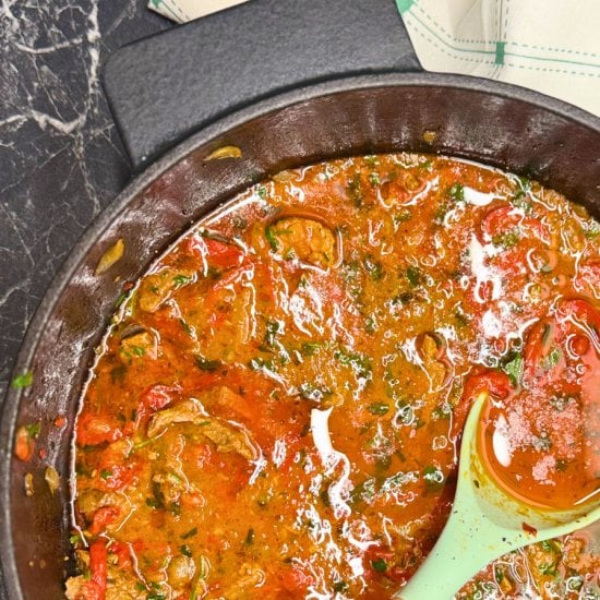 Tender Skillet Beef Stew