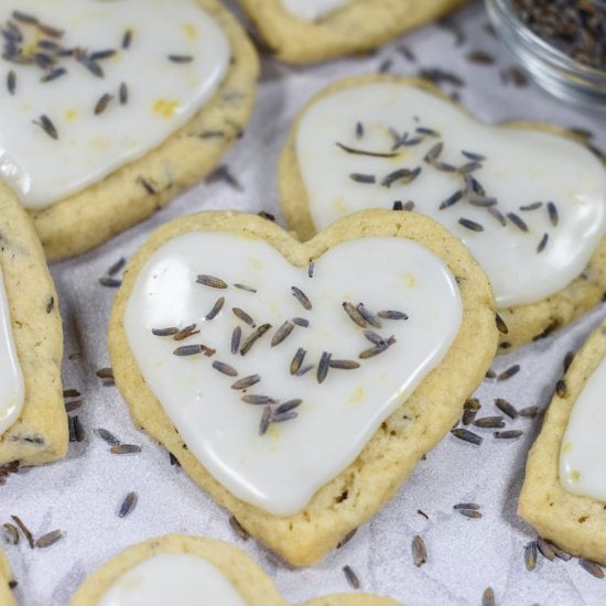 Lavender Sugar Cookies