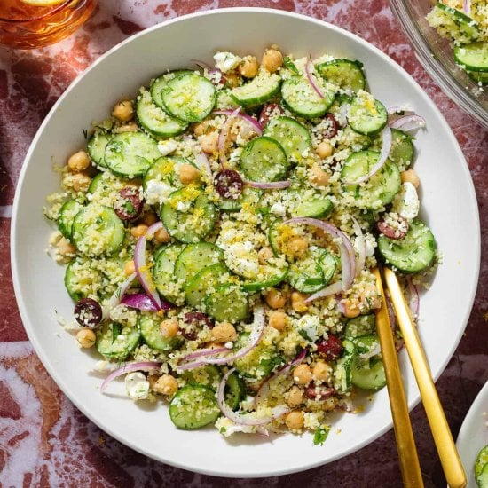 Cucumber Couscous Salad