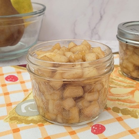 Homemade Pear Compote