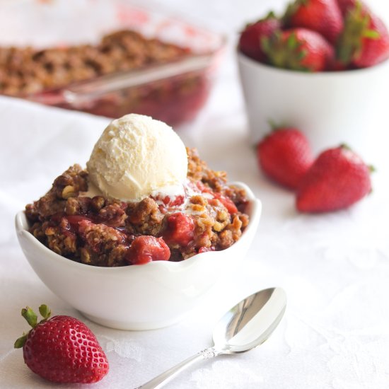 Strawberry Rhubarb Crisp