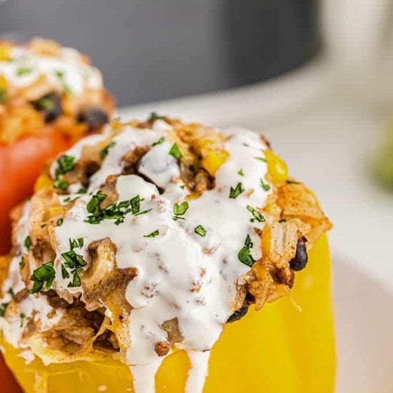 Crockpot Stuffed Peppers