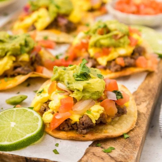 Breakfast Tostadas