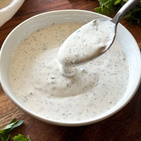 Homemade Ranch Dressing Recipe
