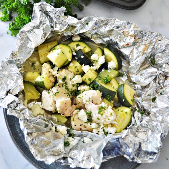 Garlic Butter Chicken Foil Packets