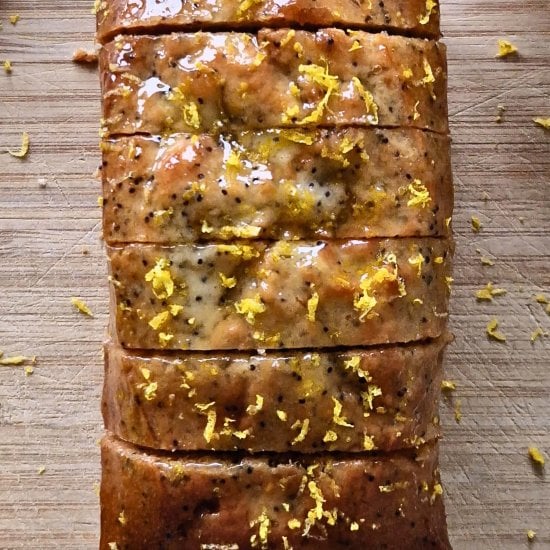 GF & DF Lemon Poppy Seeds Loaf