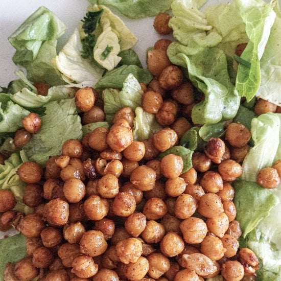 Greek Air Fryer Chickpeas