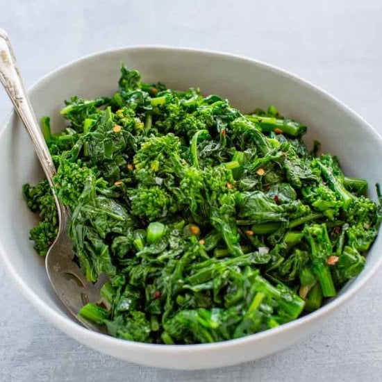 Sautéed Broccoli Rabe (Rapini)