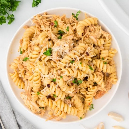 Crock Pot Garlic Parmesan Chicken