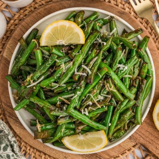 Garlic Parmesan Green Beans