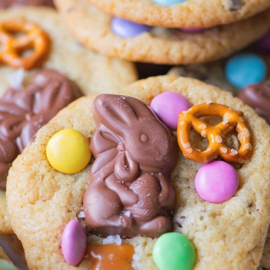 Bunny Basket Cookies: Sweet & Salty