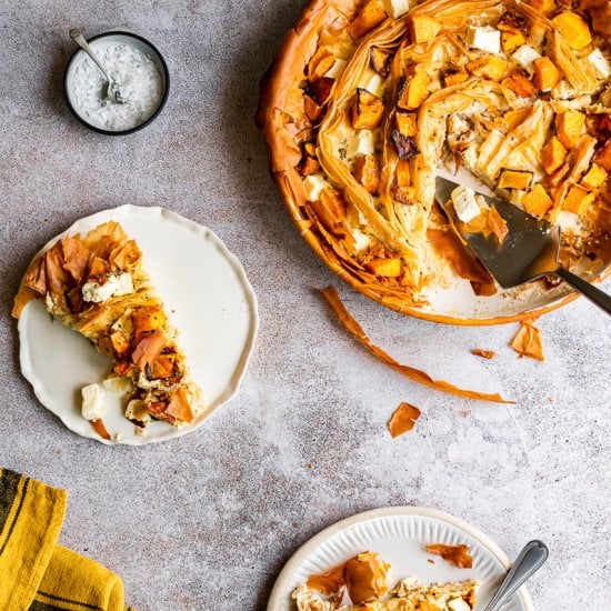 Butternut Feta Tart