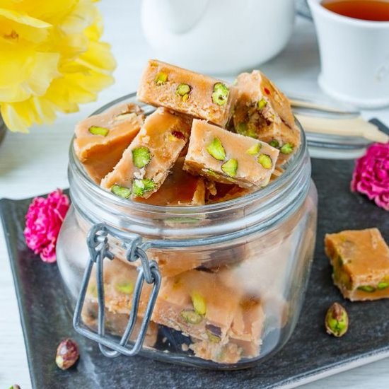 Pistachio and Sea Salt Fudge